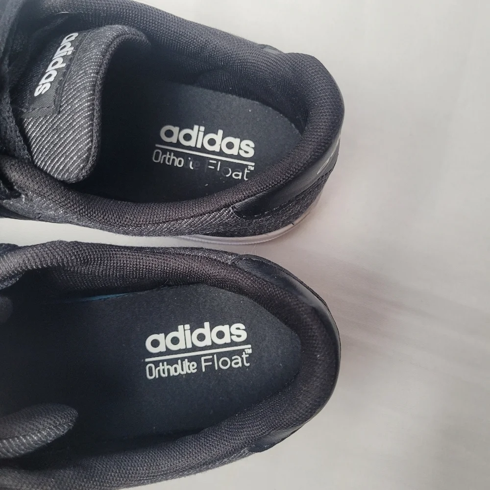 Adidas Daily 2.0 DB0284 Men's Skate Shoe Black Denim Athletic Shoes Size 8